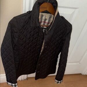 Black Burberry Jacket